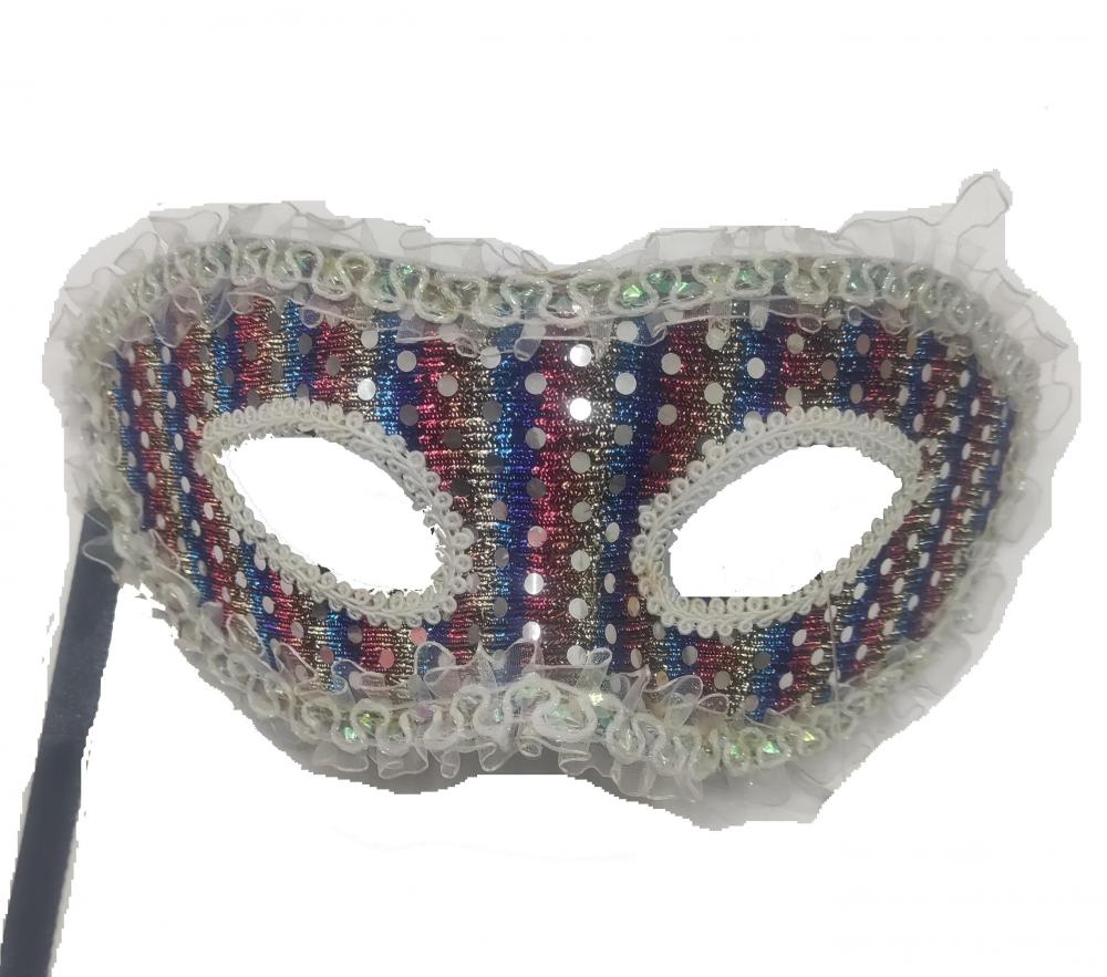 Leuchtmaske mit Spitzenanzug für maskierte Kugel