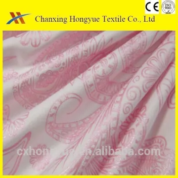 Microfiber Polyester Silver printed fabric dyeing fabric for bedding
