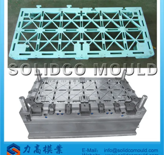 High quality plastic flat pallet injection mold maker