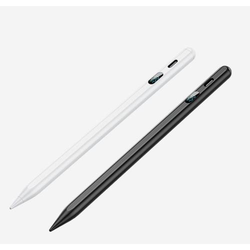 Stylus with a screen to display battery level