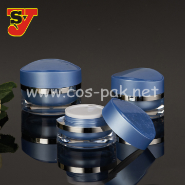 Acrylic Eye Shaped Packaging Skin Care Gel Jar