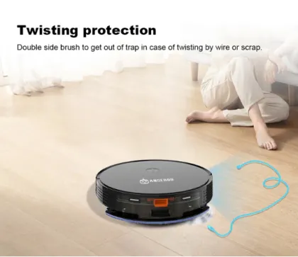 Factory Wholesale: Self-Emptying Robot Vacuum Cleaner for Household Cleaning