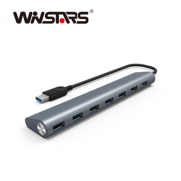 7-Port 5Gbps high-performance USB 3.0 Hub