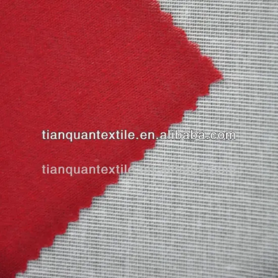 Woven blended interlining for shirt collar