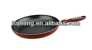 fry pan, red/ceramic fry pan/non-stick fry pan