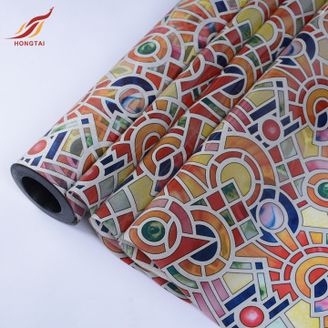 sparkle printing window sticker glass film roll