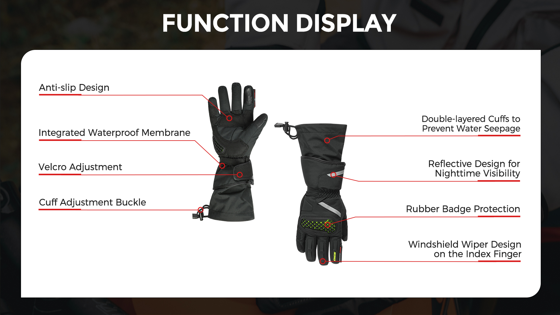 winter riding gloves motorcycle