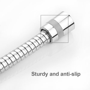 гибкий душевой шланг из нержавеющей стали, одинарный замок, длительный срок службы