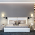 2 kişilik yatak odası seti için duvar lambaları