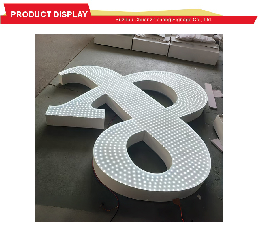 Rustproof Perforated Outdoor Logo