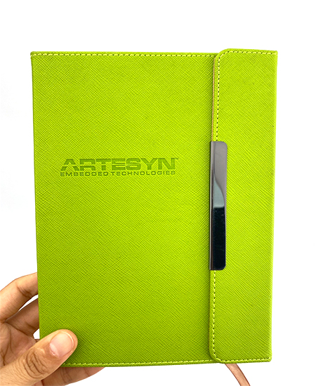 Leather planner journal agenda notebook printing