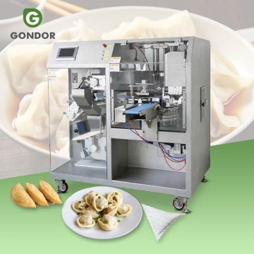 Linea di produzione di wonton e gnocchi di seconda mano - macchina pieghevole Samosa completamente automatica negli Emirati Arabi Uniti
