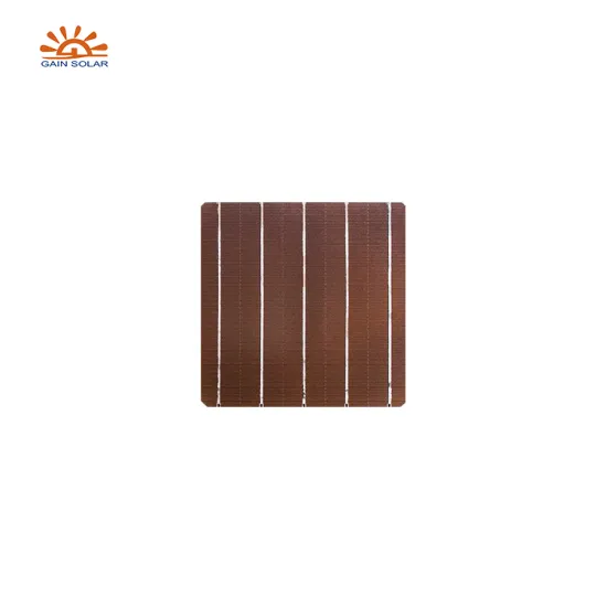 GAINSOLAR Colored Mono Solar Panels - Red and Black Photovoltaic Monocrystalline Panels for Home Roofs