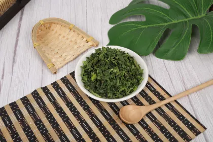 Dehydrated Green Spinach Air Dried Vegetables Vegtarian