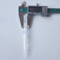 Tuyau de cigarette en verre de forme conique de 12 mm un frappeur
