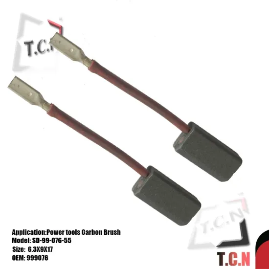 999076 China Supplier pure graphite Carbon Brush for Brand POWER TOOLS