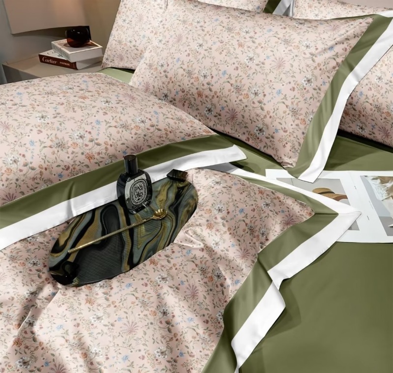 Modern Luxury Modal Fabric Printed Bedding Set