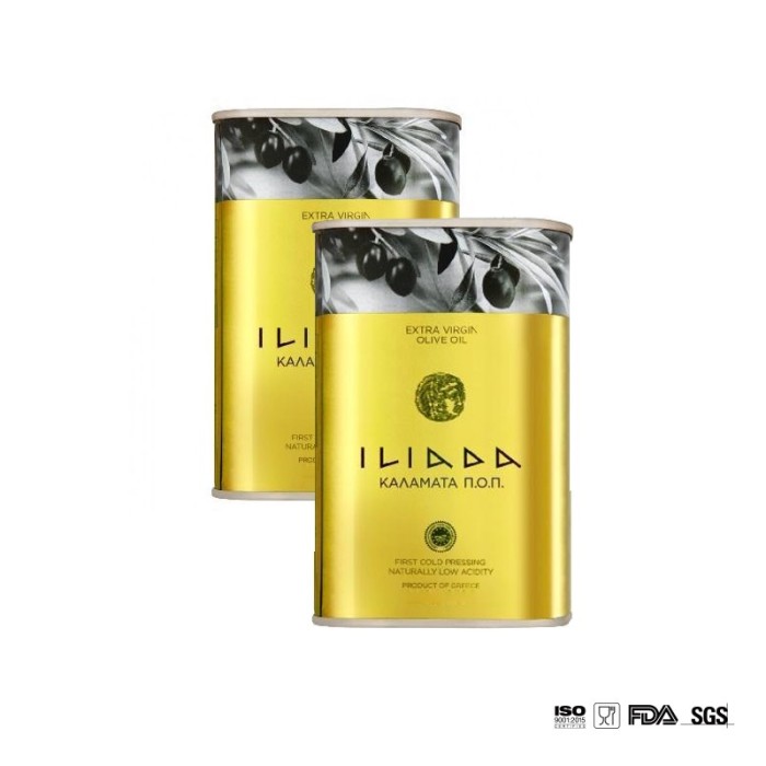 DADI 1.5L Olive Oil Packaging Food-Grade Rectangular Can