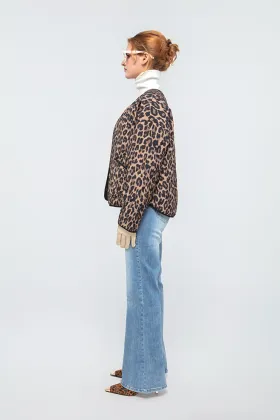 Womens Leopard Print jacket