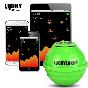 Wireless 50M WIFI Sonar Fish Finder 130 FEET (45 Meters) Rechargeable Lithuim Battery IPHONE IPAD IOS Android Fish Finder FF916