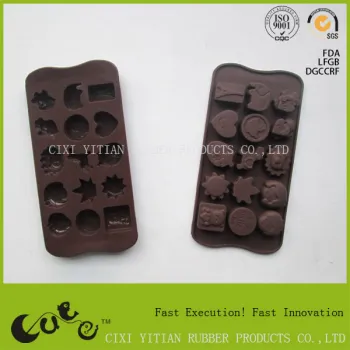 FDA LGFB EC DGCCRF Approved Silica Molds for Cake Fecoration