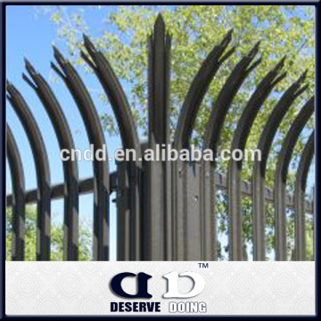 DD W section palisade fence systems