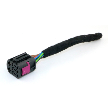 Chicote de plugue automático com luzes LED - conectores elétricos de 11 pinos para carros