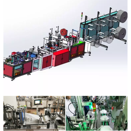 Maquinaria automática de máscara automática de alta calidad