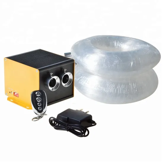 Alibaba Manufacturer Fiber Optic Star LEK-432 LED Light Engine Twinkle Color Wheel 600pcs Mixed Size