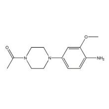 2-ميثوكسي-4- (N-أسيتيل-بيبيرازين-1-يل) أنيلين كاس 1021426-42-5