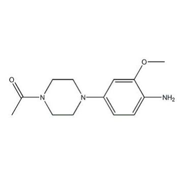 2-Метокси-4- (N-ацетилпиперазин-1-ил) Анилин CAS 1021426-42-5