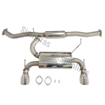 Performance-Edelstahlauspuff für InfinitiG35 03–07