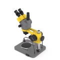 Magnification 6X-110X Stereoscopic Trinocular Microscope