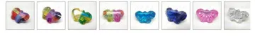 mixed color butterfly shape cubic zirconia multicolor cz stone gems