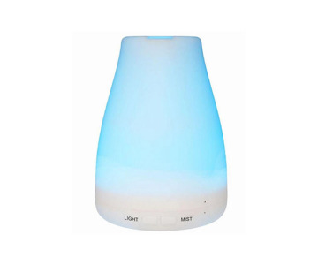 USB Ultrasonic Electric Aroma Diffuser with Adjustable Mist and Rotating Lights