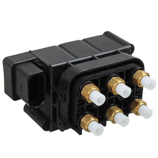 Air Suspension Compressor Distributor Valve for Various Vehicles: Q7, Touareg, Cayenne, Genesis, Ram, and Volvo