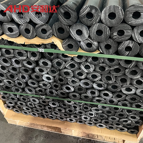 Tubos de pom preto diâmetro de 200 mm de tubo de plástico