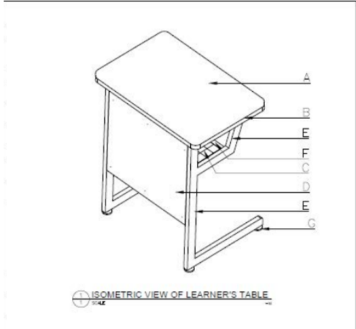 Table d&#39;étudiant et chaise d&#39;étudiant Table d&#39;étudiant philippine