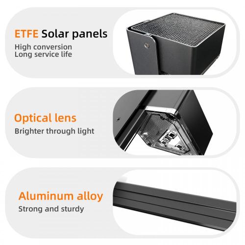 Light Sensor Solar Pathway Bollard Led Light