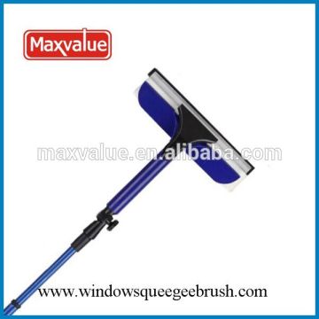 Telescopic pole window cleaning set