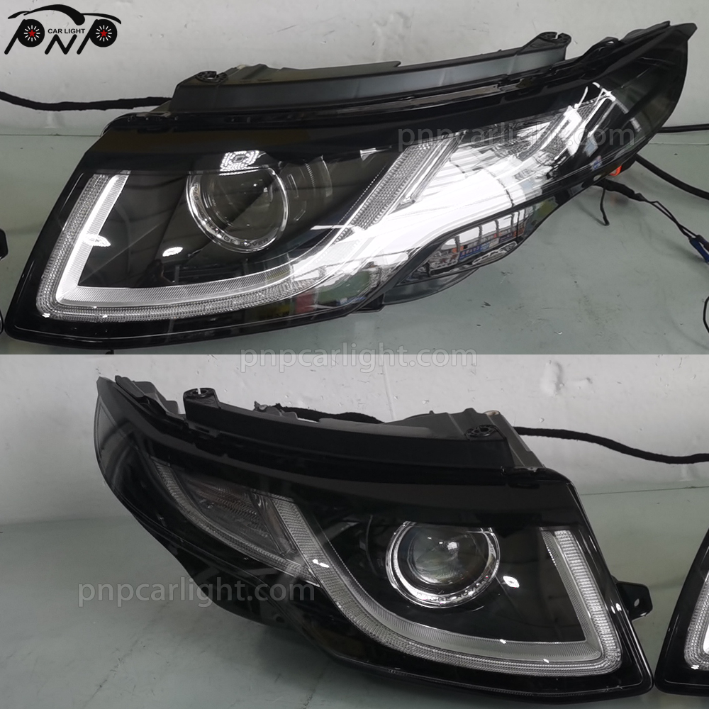 2012 Range Rover Evoque Headlights