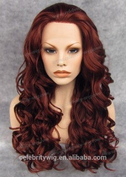 Wholesale products Jessica Simpson Celebrity Hairstyle Synthetic Lace Front Wig Long Body Wavy Texture Cosplay Wig