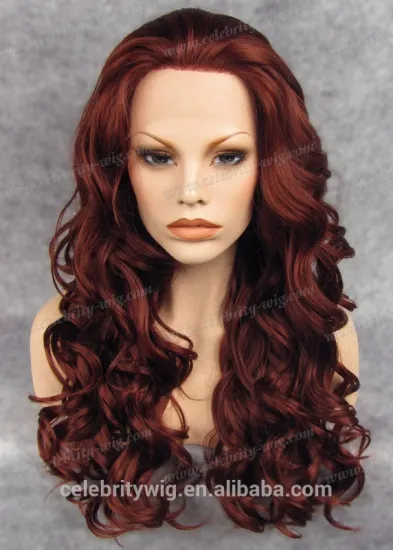 Wholesale products Jessica Simpson Celebrity Hairstyle Synthetic Lace Front Wig Long Body Wavy Texture Cosplay Wig