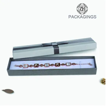 Fancy ring box white multiple ring box