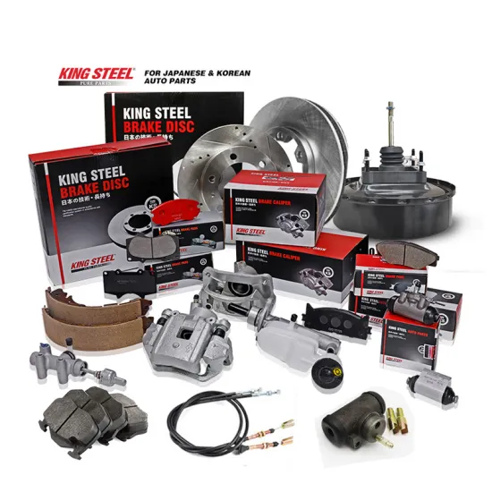 KINGSTEEL Auto Brake Systems Parts for Japanese Cars: Pads, Discs, Hoses, Cylinders, Calipers, Cables, Drums