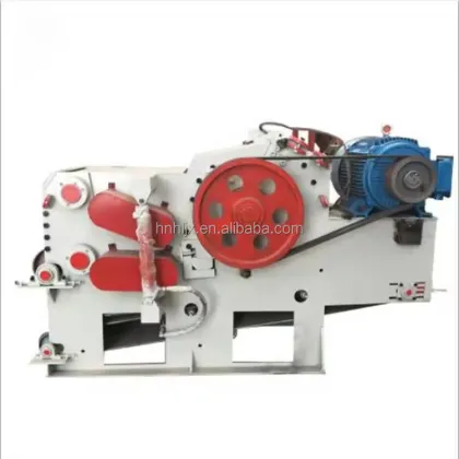 High-Quality Wood Chipper for Heating Pellets - Double Bridge Forest Master Chipper with Magnet