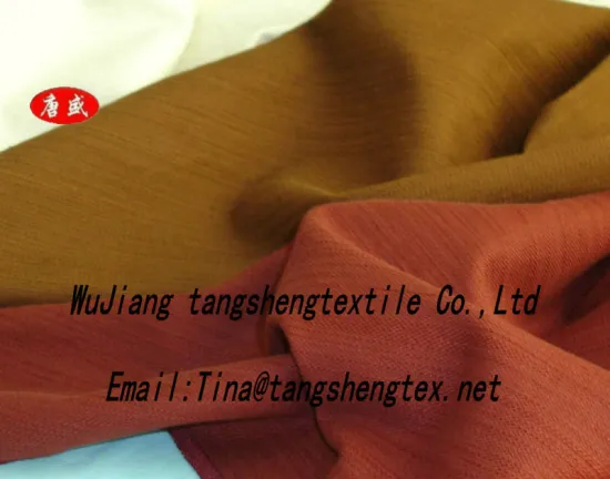 Recycled polyester cotton blend woven fabric for work clothing