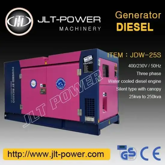 100KVA generator wholesale from JLT-POWER