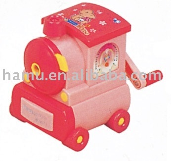 Pink Plastic Table Sharpener For Kids