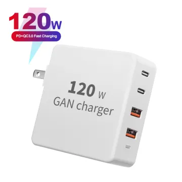 120W High Power Charging USB C GaN Charger